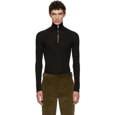 prada zip up turtleneck|Sweaters, Cardigans & Jumpers for Women .